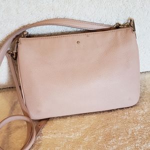 Kate Spade Triple Gusset Leather Crossbody